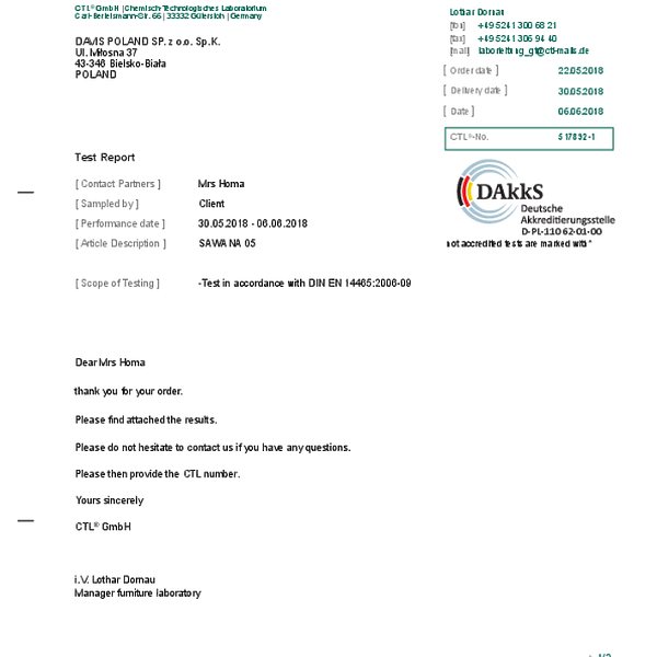 sawana - colour fastness to rubbing EN ISO 105 B02 2016